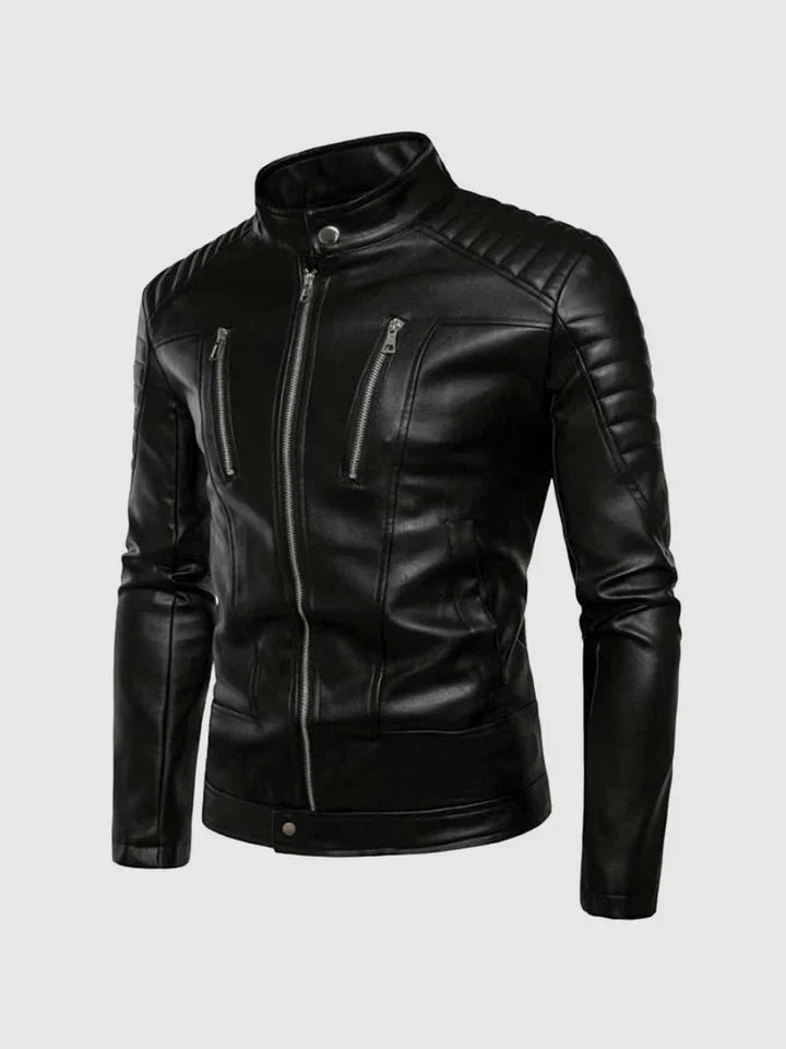 Cafe Racer Black Jacket