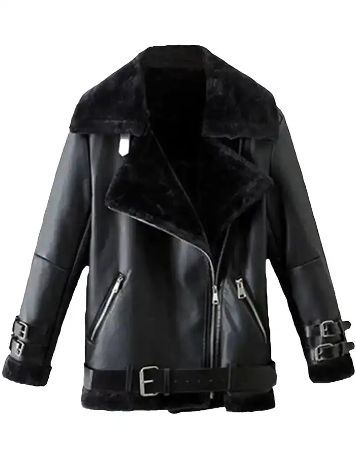 Rivera Shearling Sheepskin Leather Jacket