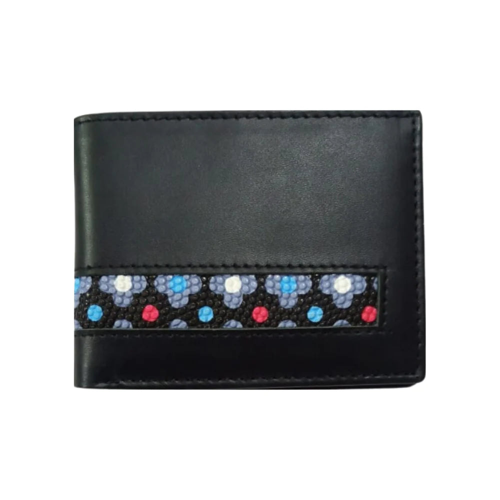 Black Leather Men's Wallet