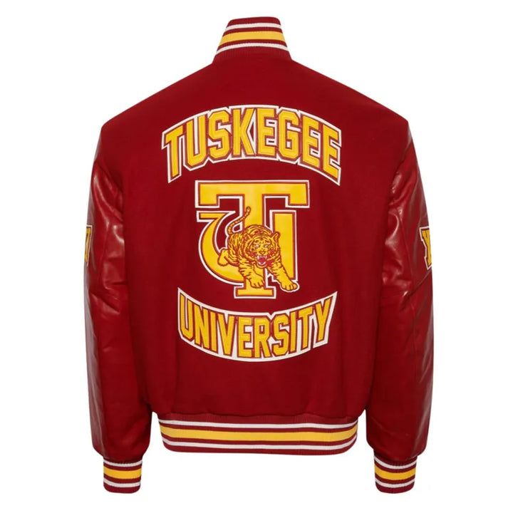 Tuskegee University Red Varsity Jacket