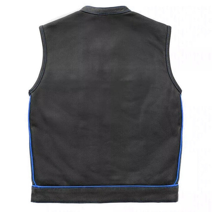 Lush Gear Men’s Café Racer Vest – Minimalist Urban Rider Edition