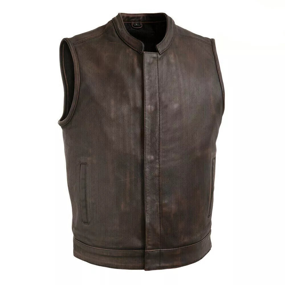 Lush Gear Luxury Leather Vest – Modern Streetwear Meets Classic Craft