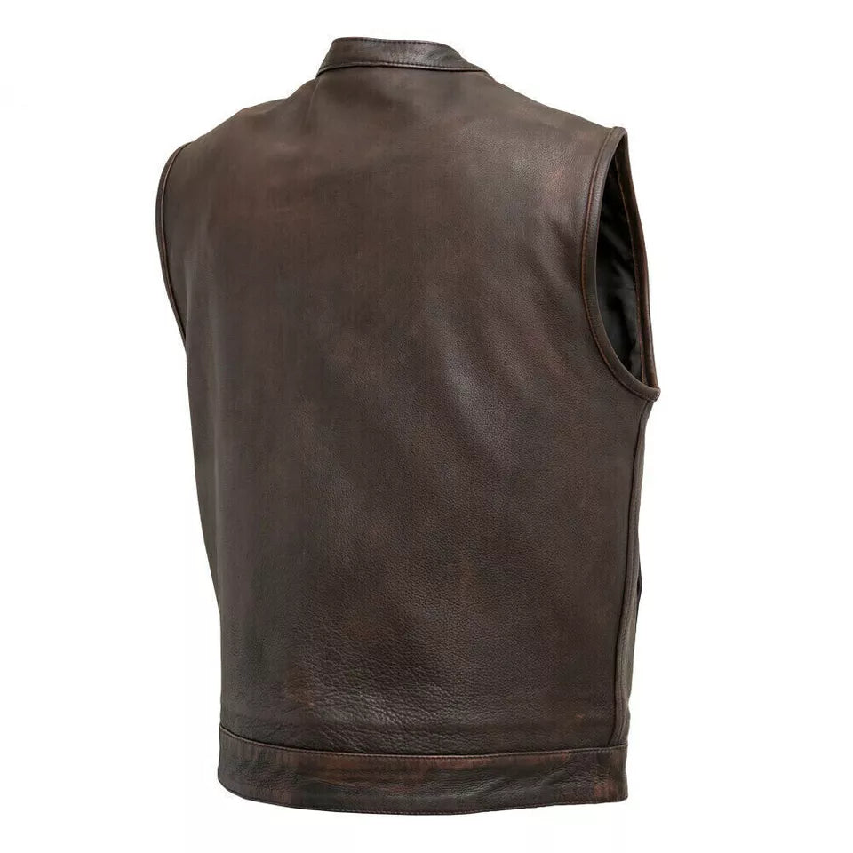 Lush Gear Luxury Leather Vest – Modern Streetwear Meets Classic Craft