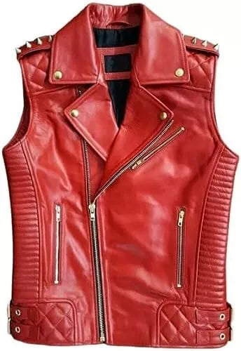 Lightweight Sheepskin Leather Vest | Lush Gear