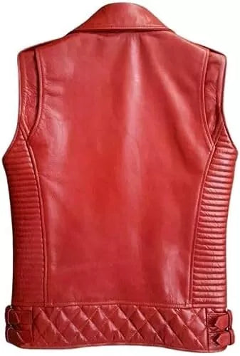 Lightweight Sheepskin Leather Vest | Lush Gear