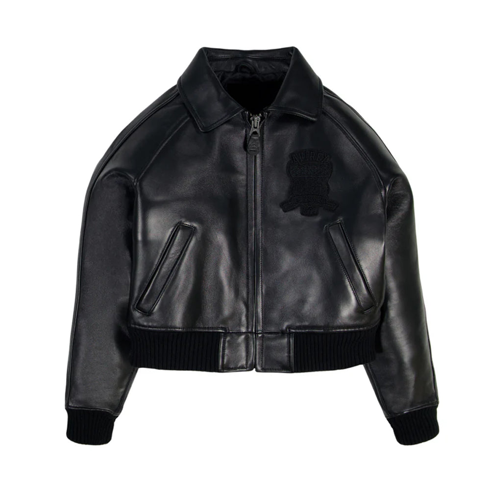 WOMEN CLASSIC BLACK LEATHER ICON JACKET