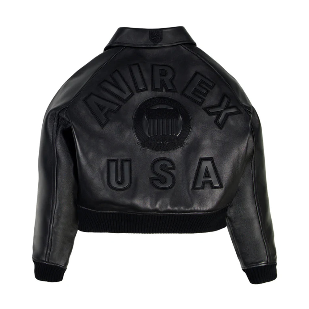 WOMEN CLASSIC BLACK LEATHER ICON JACKET