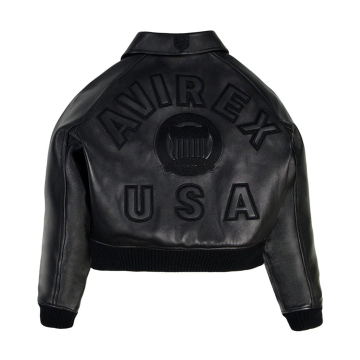 WOMEN CLASSIC BLACK LEATHER ICON JACKET