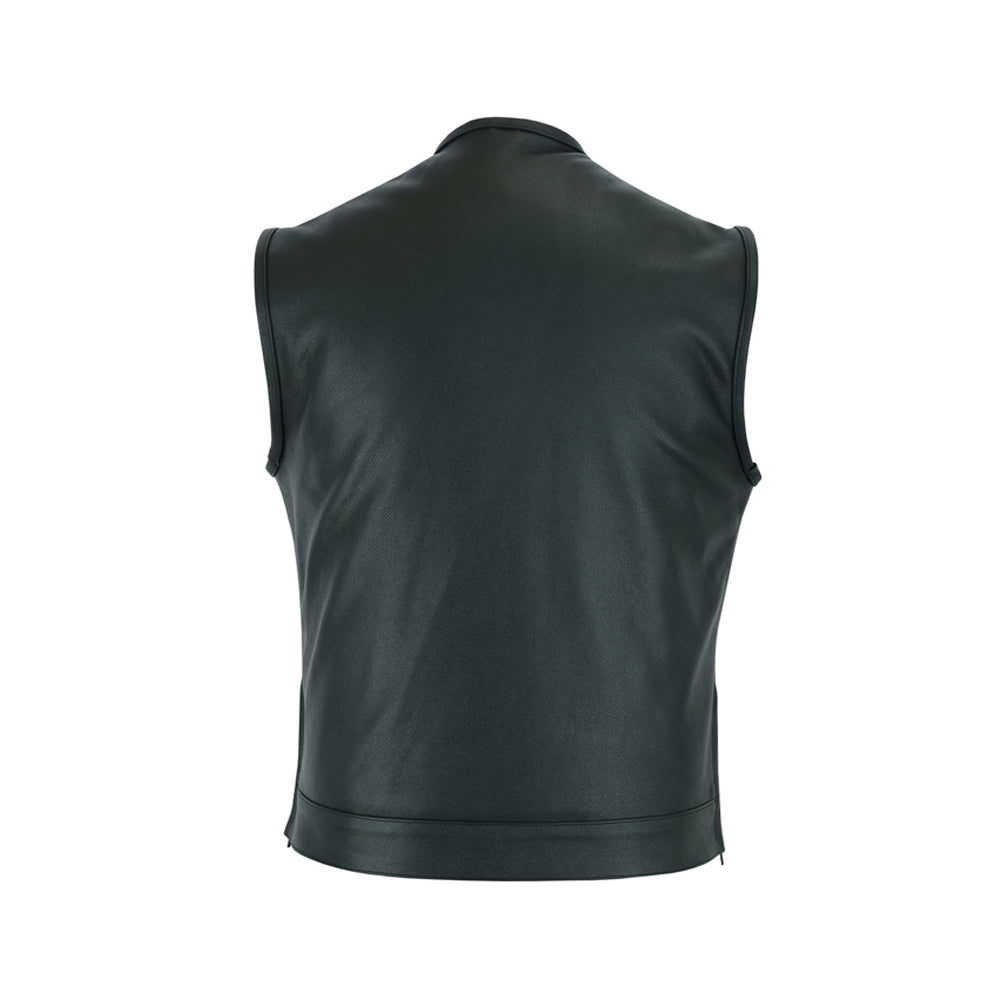 Vestra Men's Motorcycle Leather Vest