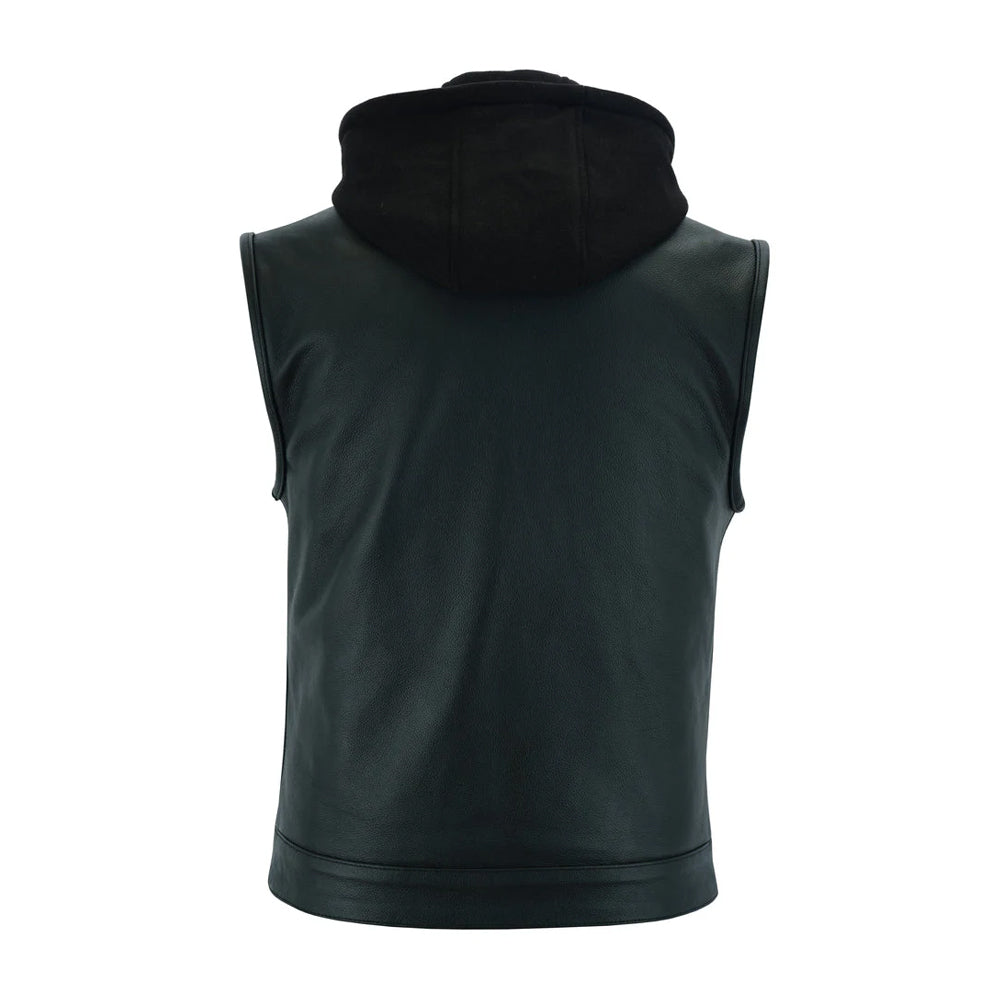 Men’s Touring Leather Riding Vest