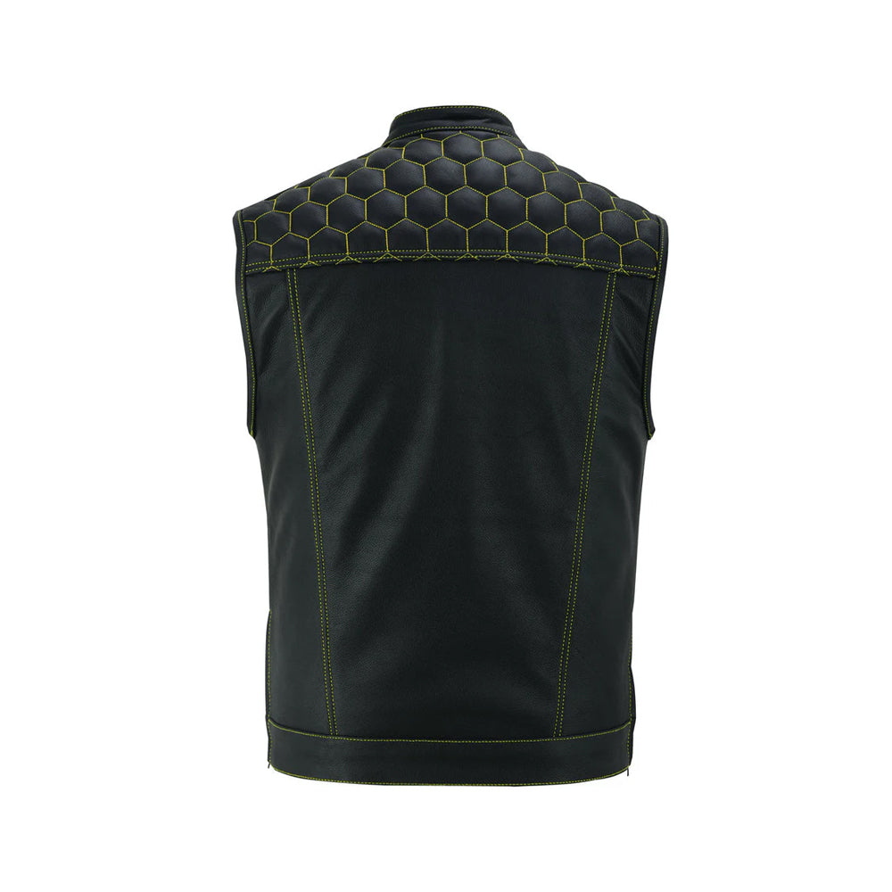 Premium Biker Style Leather Vest